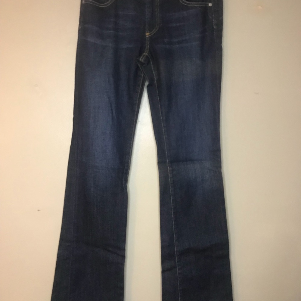 Like New AG Adriano Goldschmied “The Angel” Bootcut Dark Wash Jeans
